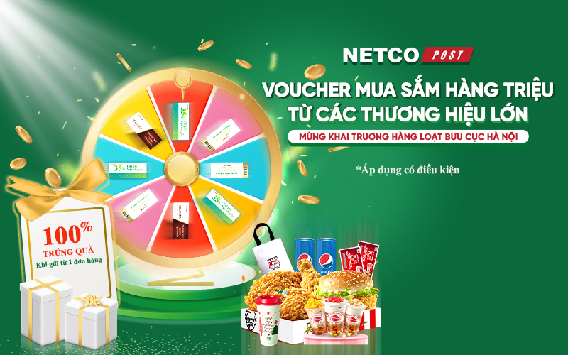 KHAI TRƯƠNG 3 BƯU CỤC MỚI TẠI HÀ NỘI - GỬI HÀNG NHẬN QUÀ 100%